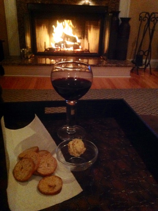 Both ovens are full and the stove top is in full gear.  Just waiting...